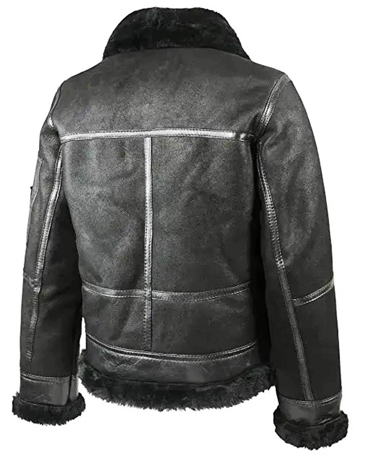 Mens Aviator B16 Sheepskin Shearling Jacket