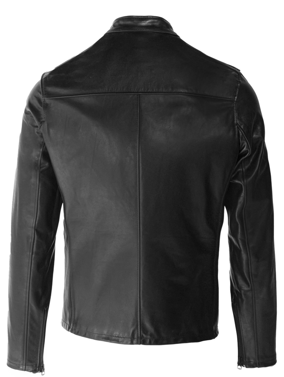 Mission Men’s Classic Leather Jacket