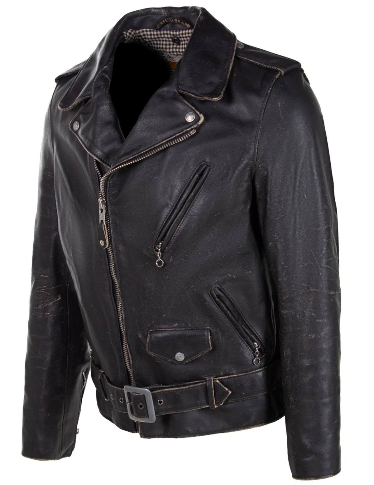 Men's Vintage Slim Biker Jacket