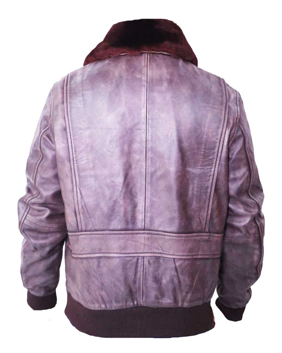 Men's Aviator A2 Flight Distressed Brown Jacket