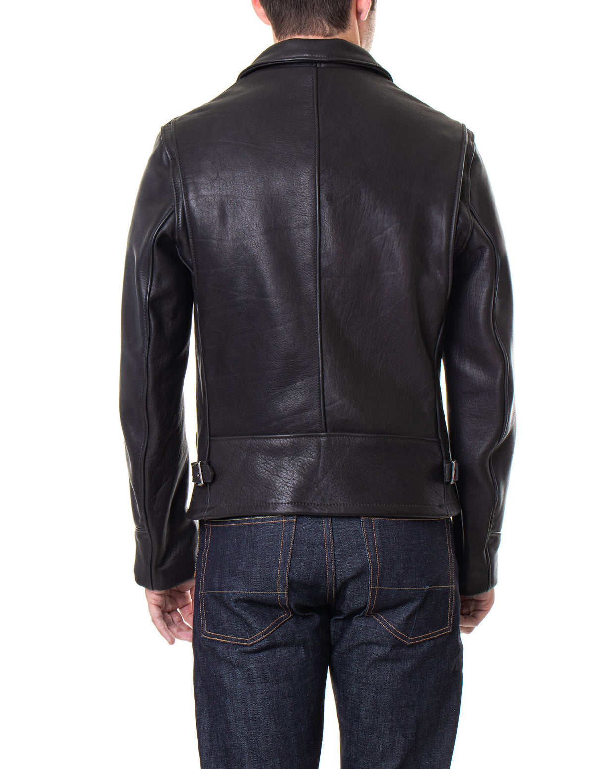 Soft Horween Deer-Touch Cowhide Motorcycle Jacket