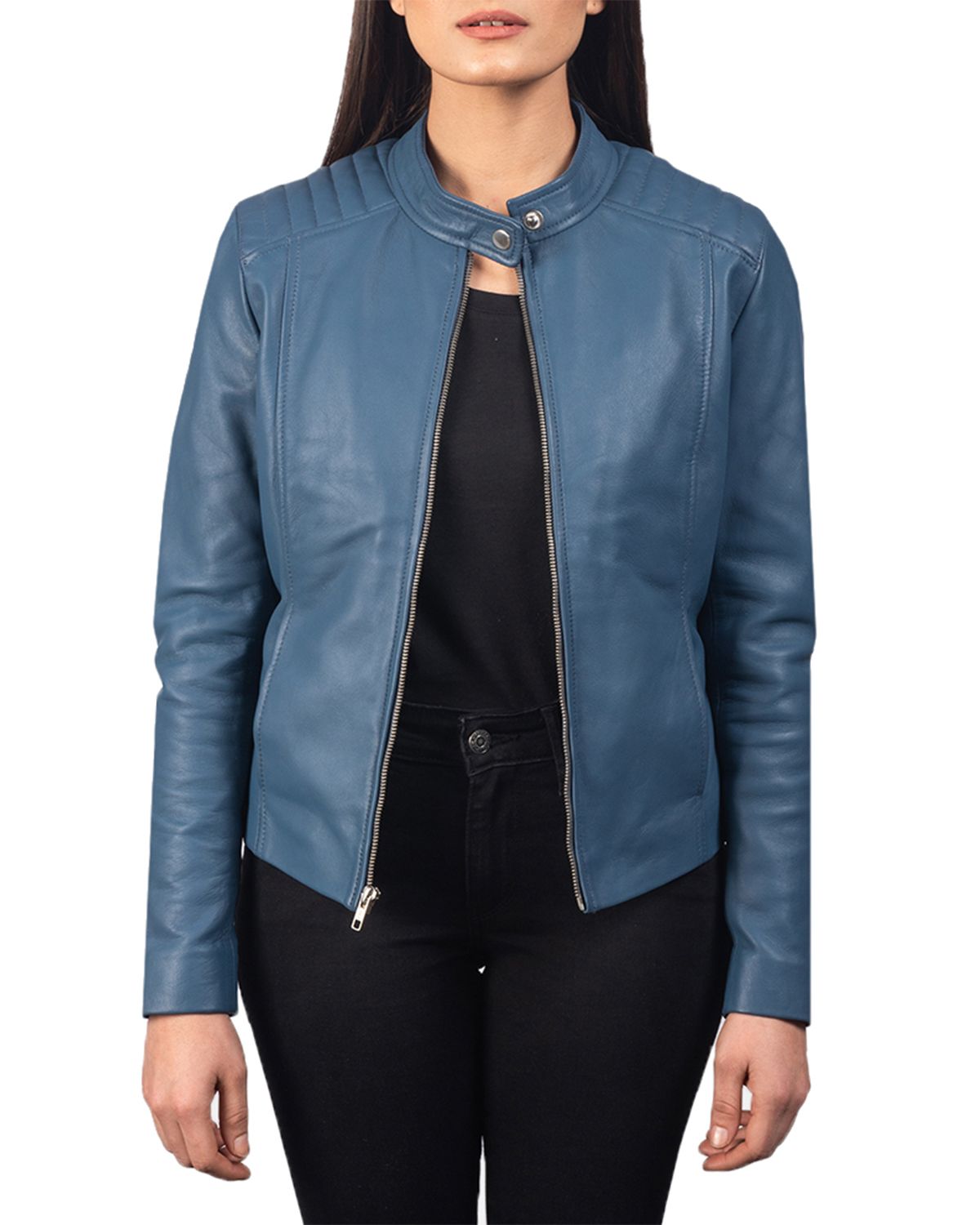 Women's Slim Fit Biker Jacket