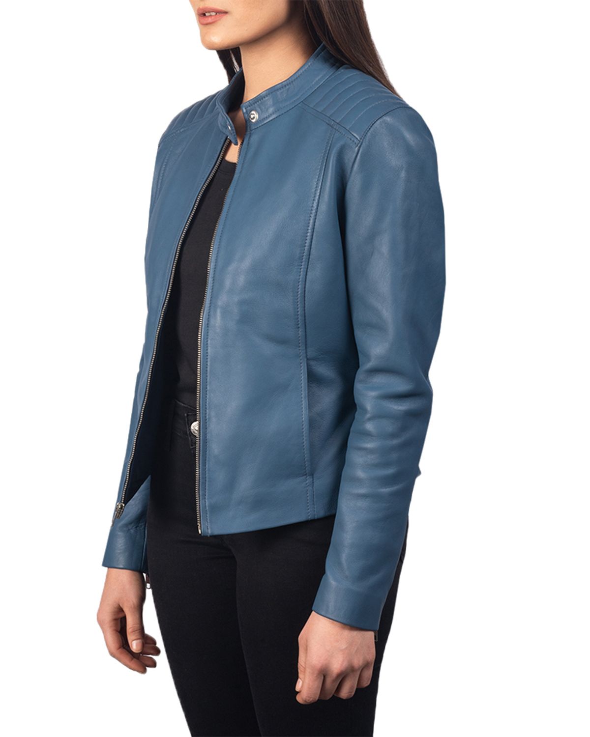 Women's Slim Fit Biker Jacket