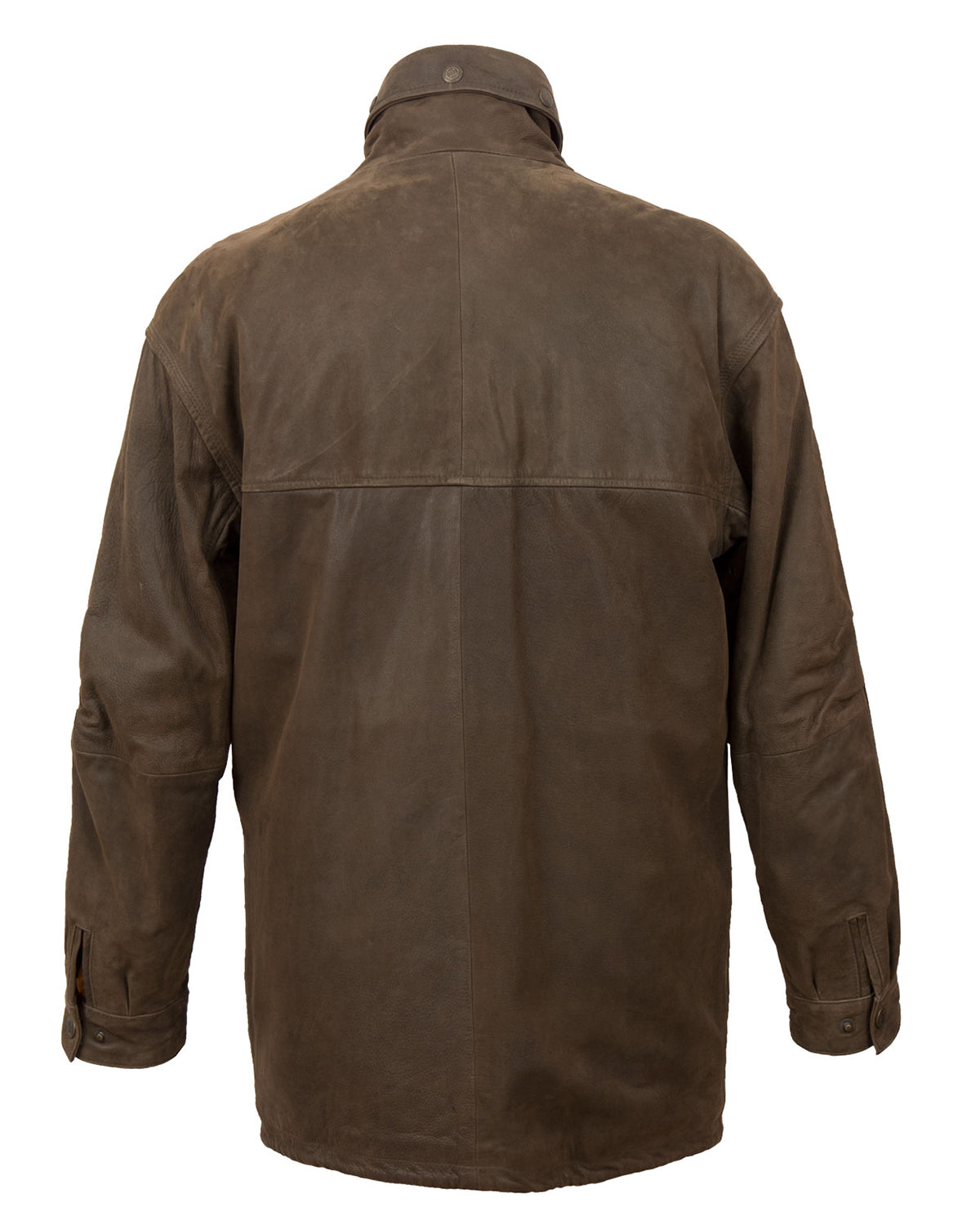 Hunter Men’s Brown Leather Coat