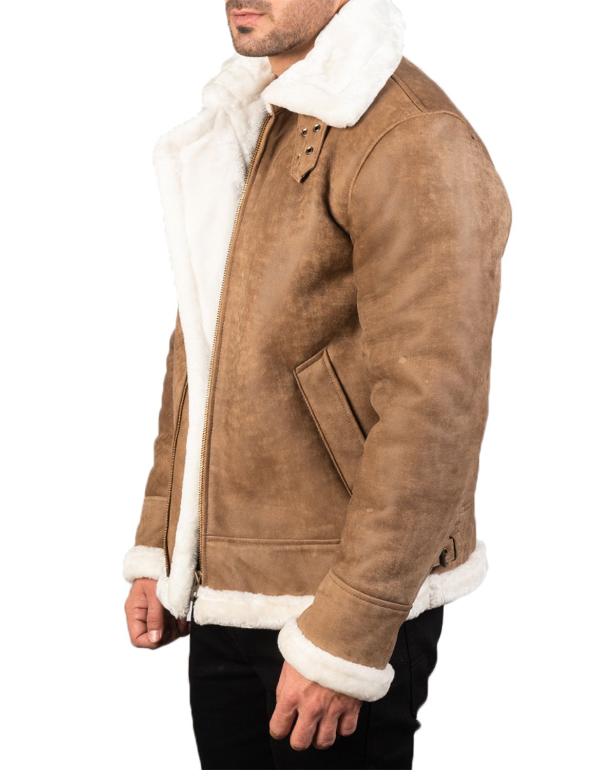 Men's B3 Bomber Leather Jacket