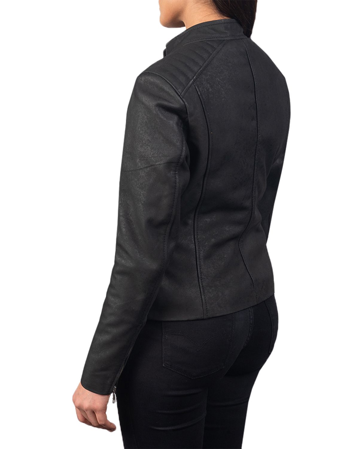 Women's Slim Fit Biker Jacket