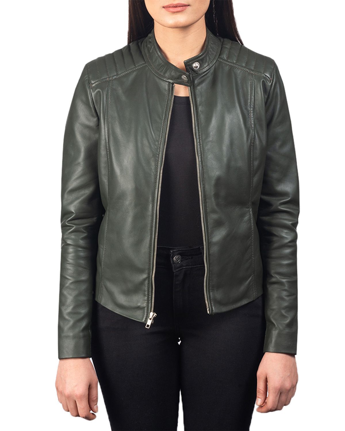 Women's Slim Fit Biker Jacket