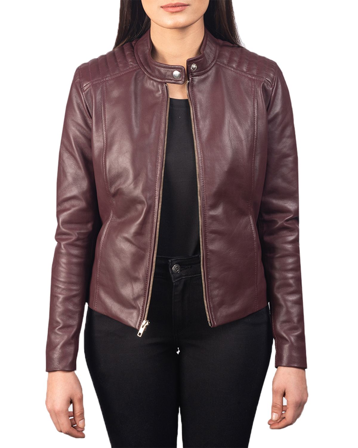 Women's Slim Fit Biker Jacket